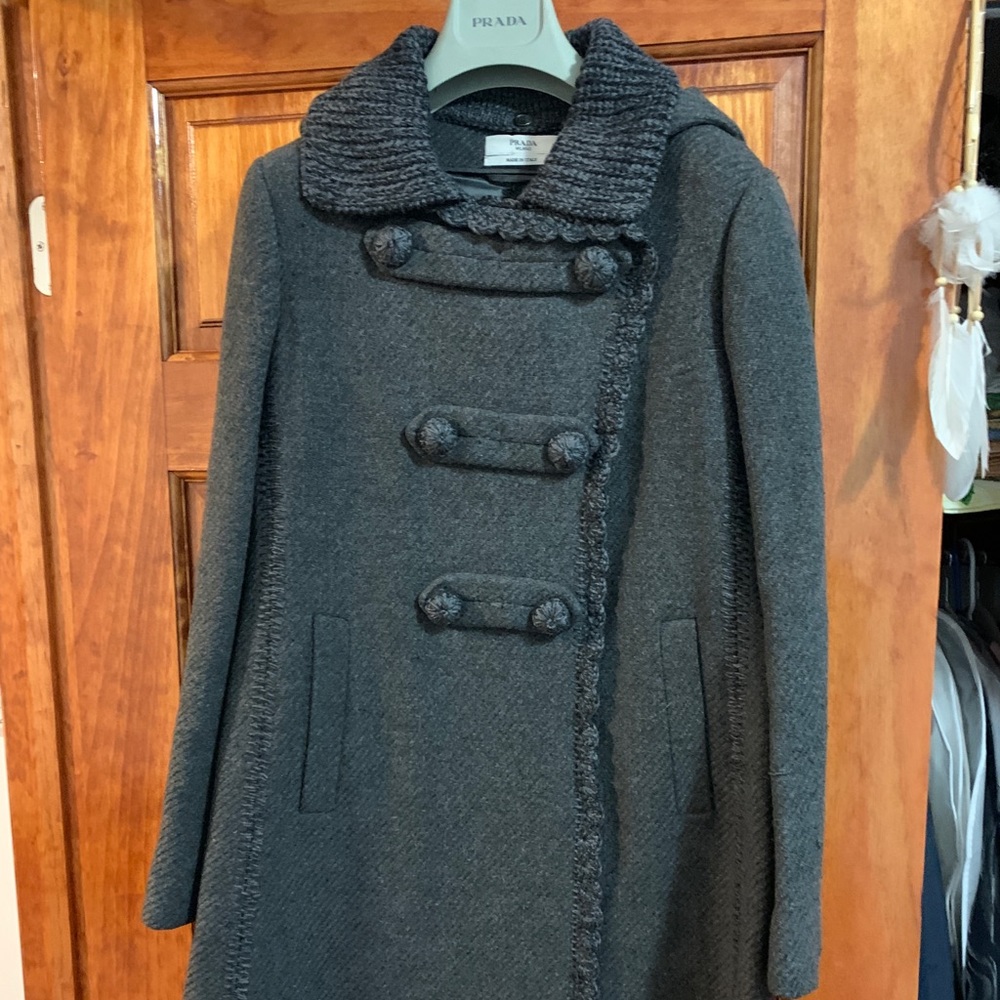 PRADA wool coat